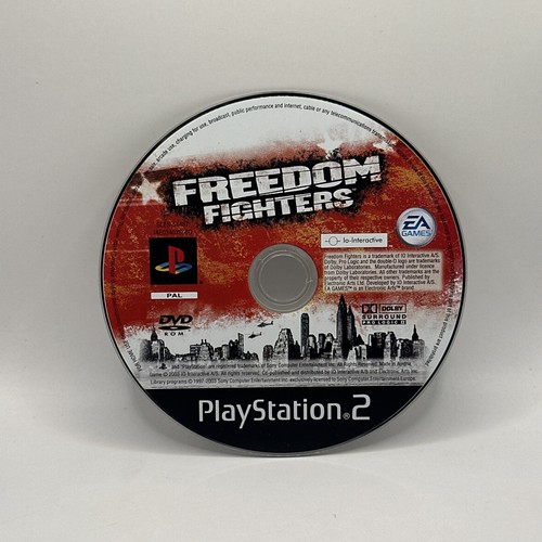Freedom Fighters (2003) PlayStation 2 box