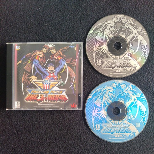 Freedom Force vs the 3rd Reich (2005) Windows box