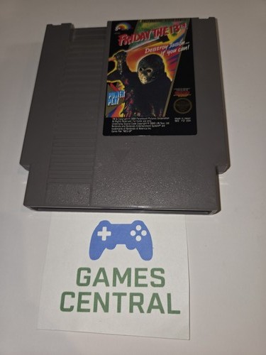 Friday the 13th (1989) NES box
