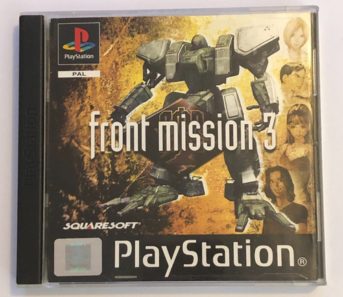 Front Mission 3 (1999) PlayStation box