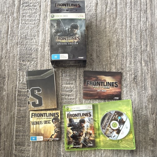 Frontlines: Fuel of War (2008) Xbox 360 box