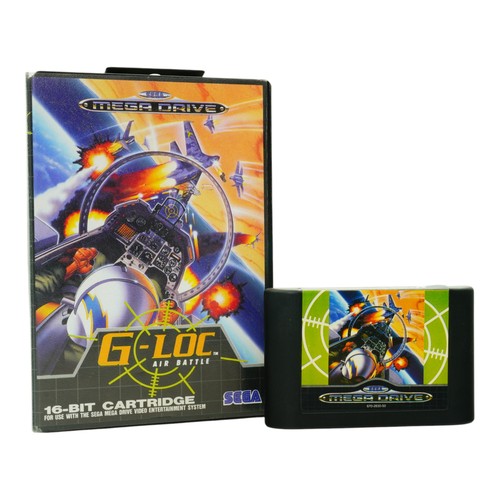 G-LOC: Air Battle (1993) Mega Drive box