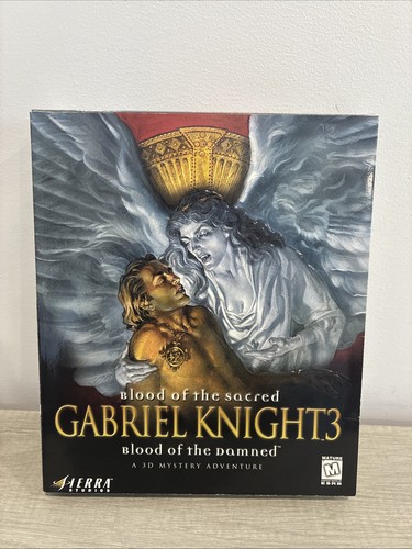 Gabriel Knight 3: Blood of the Sacred, Blood of the Damned (1999) Windows box