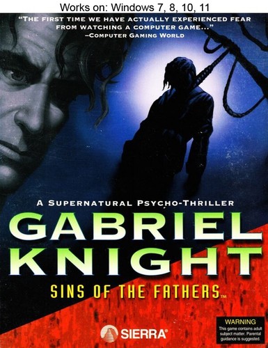 Gabriel Knight: Sins of the Fathers (1993) Windows box