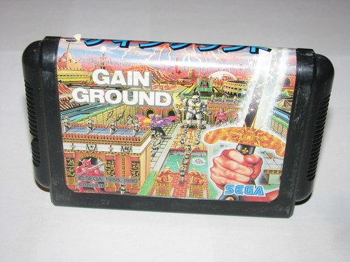 Gain Ground (1991) Mega Drive box
