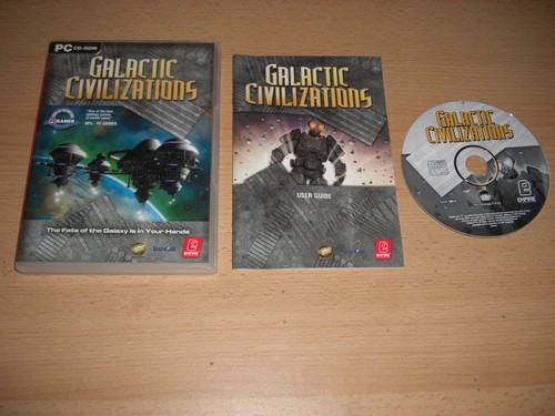 Galactic Civilizations (2003) Windows box
