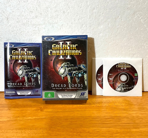 Galactic Civilizations II: Dread Lords (2006) Windows box