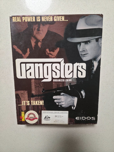 Gangsters: Organized Crime (1998) Windows box