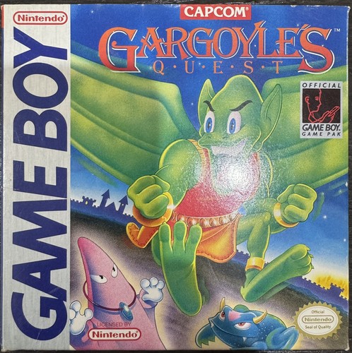 Gargoyle's Quest (1990) Game Boy box