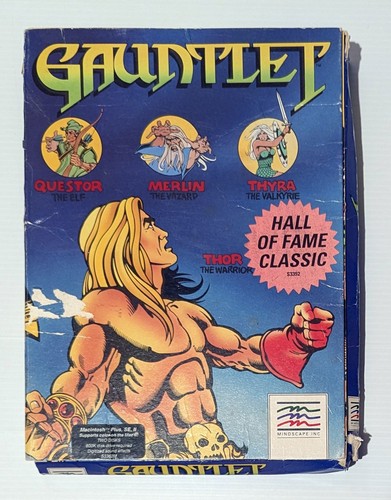 Gauntlet (1985) Arcade box