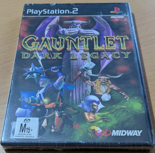 Gauntlet Dark Legacy (2001) PlayStation 2 box