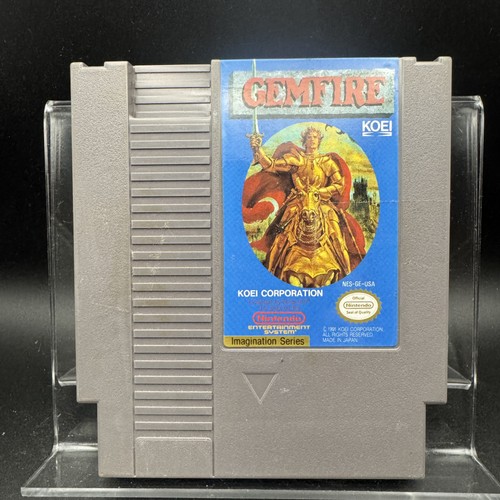 Gemfire (1991) NES box