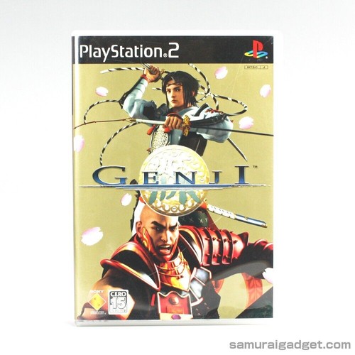 Genji: Dawn of the Samurai (2005) PlayStation 2 box