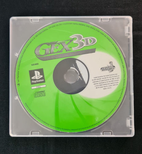 Gex: Enter the Gecko (1998) PlayStation box