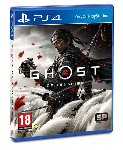 Ghost of Tsushima (2020) PlayStation 4 box