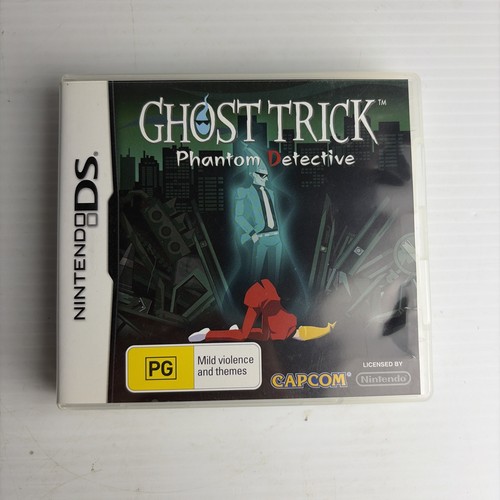 Ghost Trick: Phantom Detective (2010) Nintendo DS box