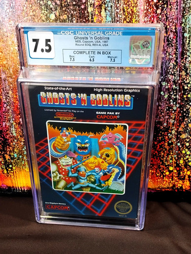 Ghosts 'n Goblins (1985) Atari ST box