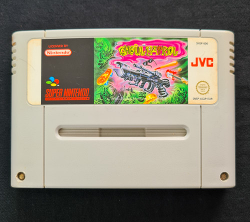 Ghoul Patrol (1994) SNES box