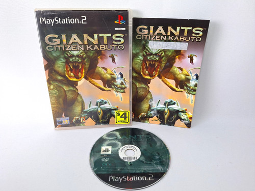 Giants: Citizen Kabuto (2000) PlayStation 2 box
