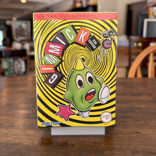 Gimmick! (1992) NES box