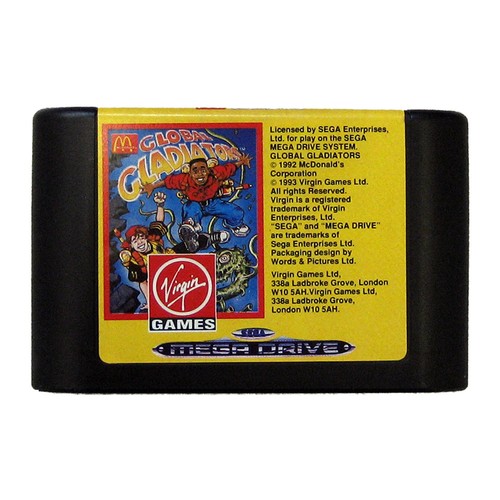 Global Gladiators (1992) Mega Drive box