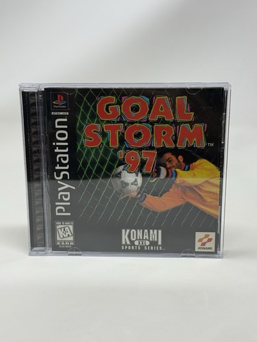 Goal Storm (1995) PlayStation box
