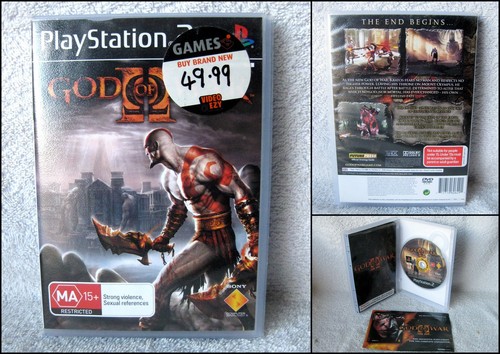 God of War II (2007) PlayStation 2 box