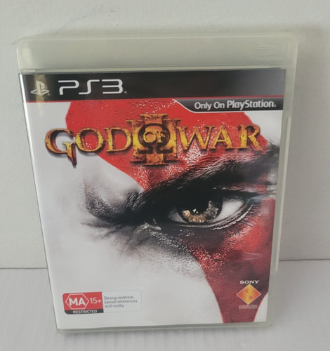 God of War III (2010) PlayStation 3 box