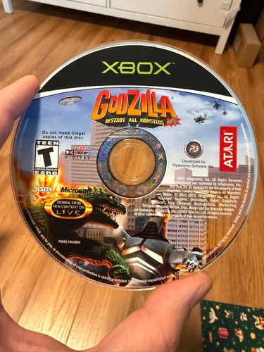 Godzilla: Destroy All Monsters Melee (2002) Xbox box