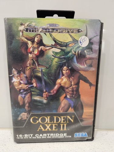 Golden Axe II (1991) Mega Drive box