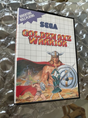 Golden Axe Warrior (1991) Master System box