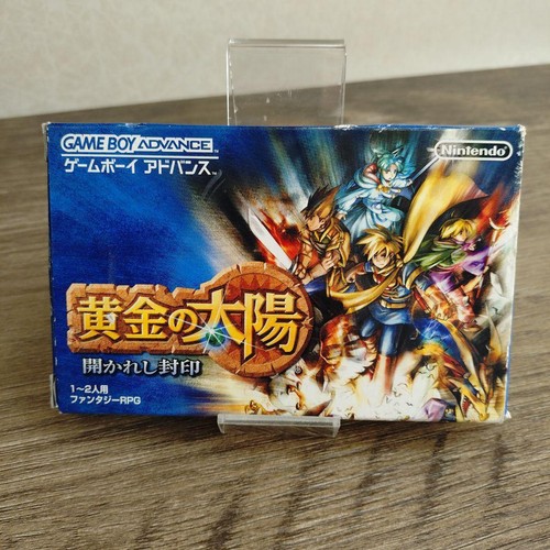 Golden Sun (2001) Game Boy Advance box