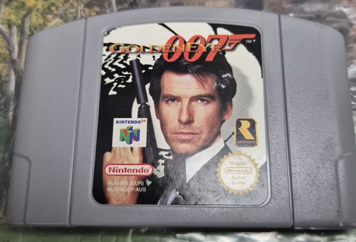 GoldenEye 007 (1997) Nintendo 64 box