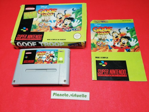 Goof Troop (1993) SNES box