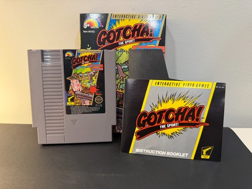 Gotcha! The Sport! (1987) NES box