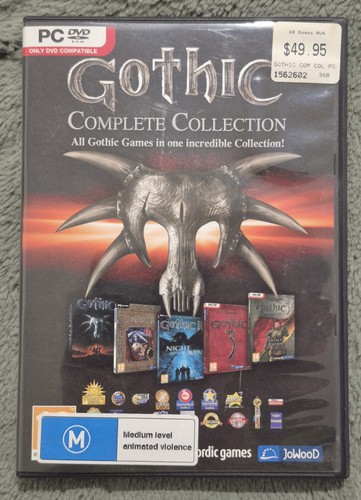 Gothic (2001) Nintendo Switch box