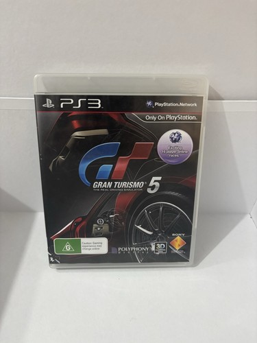 Gran Turismo 5 (2010) PlayStation 3 box