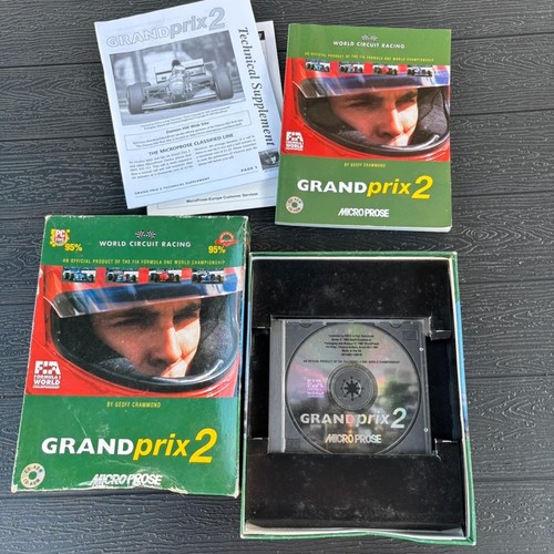 Grand Prix Circuit (1988) Apple IIGS box