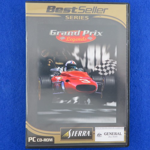 Grand Prix Legends (1998) Windows box