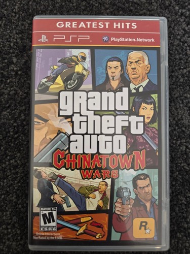 Grand Theft Auto: Chinatown Wars (2009) PlayStation Portable box