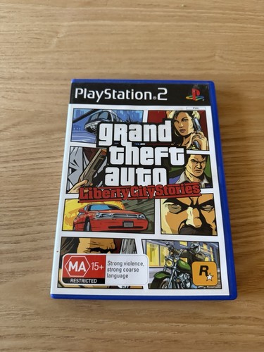 Grand Theft Auto: Liberty City Stories (2005) PlayStation 2 box