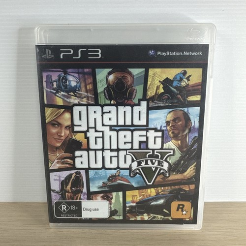 Grand Theft Auto V (2013) PlayStation 3 box