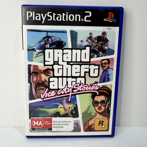 Grand Theft Auto: Vice City Stories (2006) PlayStation 2 box