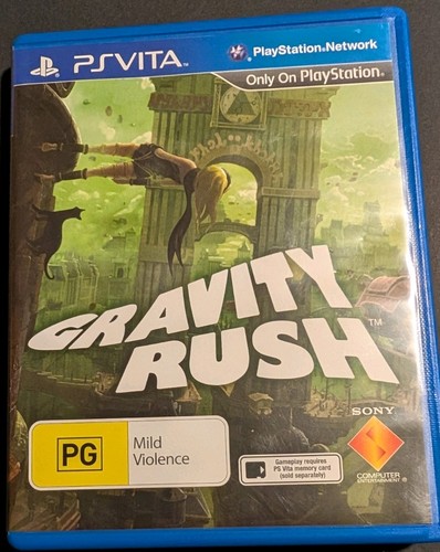 Gravity Rush (2012) PlayStation Vita box
