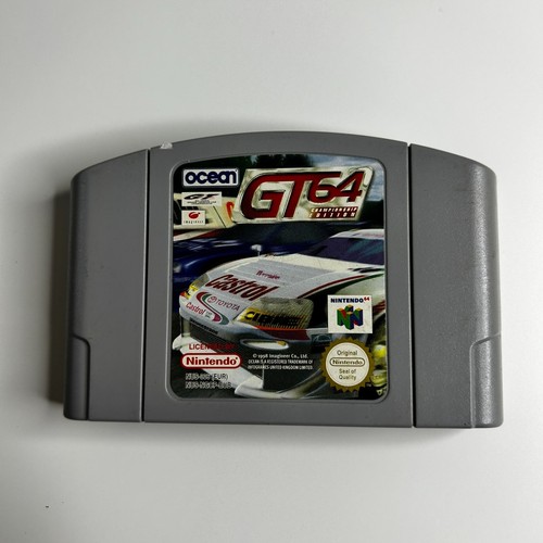 GT 64: Championship Edition (1998) Nintendo 64 box