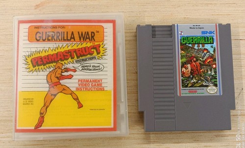 Guerrilla War (1987) Amstrad CPC box
