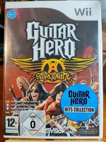 Guitar Hero: Aerosmith (2008) Wii box