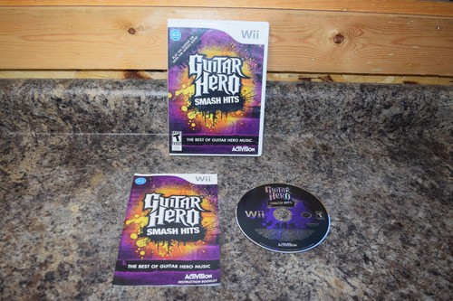 Guitar Hero Smash Hits (2009) Wii box