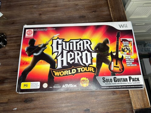Guitar Hero World Tour (2008) Wii box