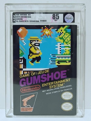 Gumshoe (1986) NES box